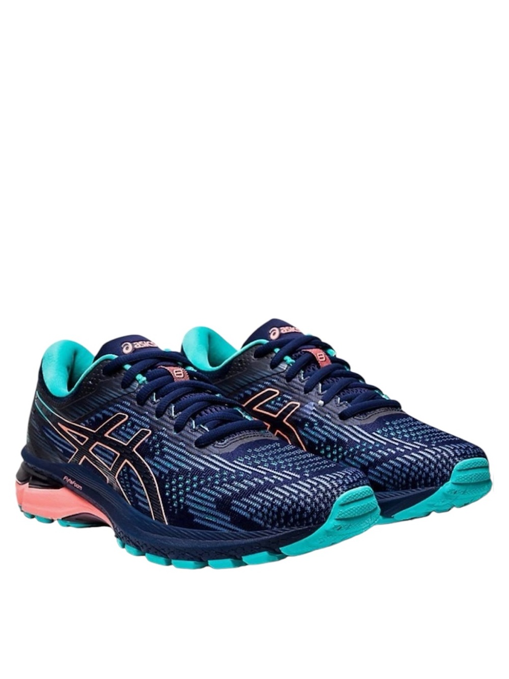 💥ASICS GT-2000 8 TRAIL RUNNING WALKING SHOE WOMEN SZ 8.5 PEACOAT/SEA GLASS COLOR